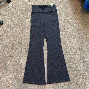 Aerie Offline Foldover Hi-rise Fit & Flare Leggings NEW